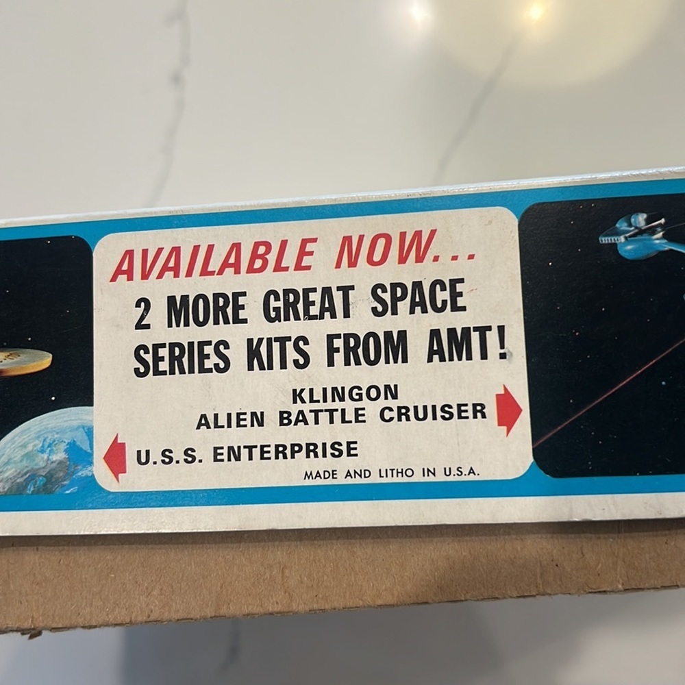 Star Trek Mr Spock 1968 Plastic Model Kit #S956. BOX ONLY Made in the USA by AMT - Picture 11 of 13